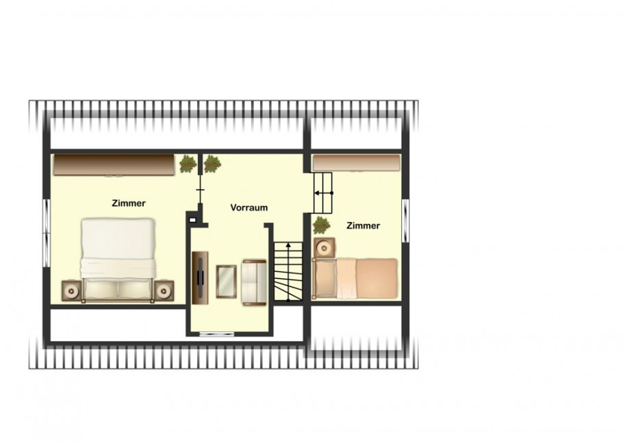 Dachgeschoss Einfamilienhaus Braunschweig