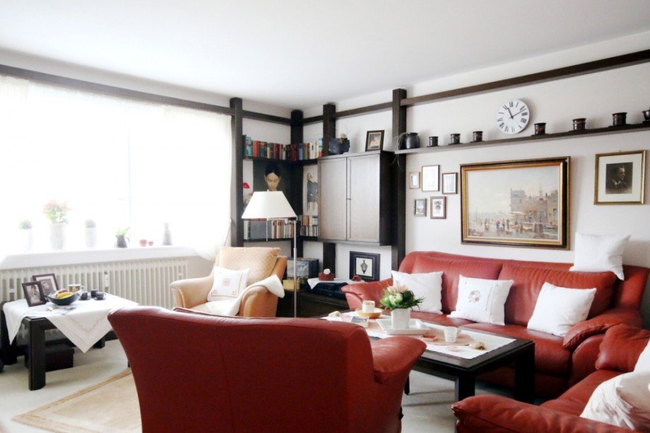Wohnzimmer Etagenwohnung Braunschweig