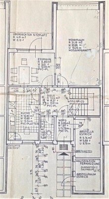 Grundriss EG Gepflegtes Reihenhaus N�he �lper See