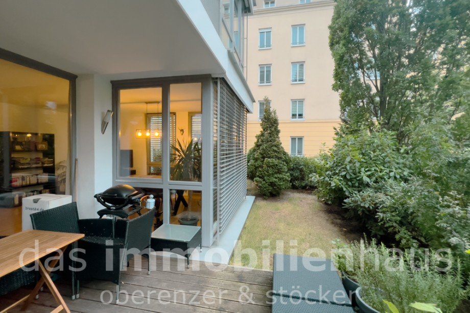 Terrasse - Wohnung Am Wasserturm �stliches Ringgebiet Braunschweig Erdgeschosswohnung Braunschweig