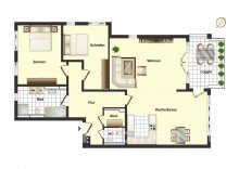 7_5 Neubau: Modernes Wohnen auf 72 bis 125 m� im �stlichen Ringgebiet