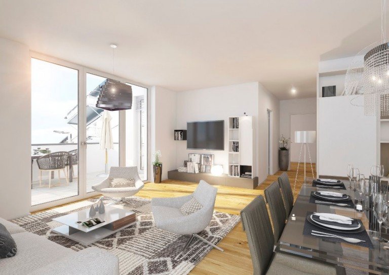 kueche_neubau_braunschweig_oestliches_ringgebiet_persp1 Braunschweig Etagenwohnung Neubau: Modernes Wohnen auf 4 Zimmern im �stlichen Ringgebiet