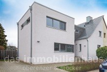 Au�enansicht Doppelhaush�lfte Kubus Braunschweig Lehndorf Bauhaus meets Classic
