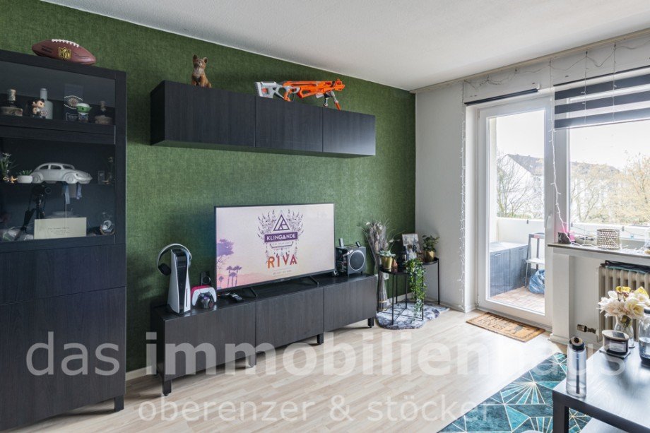 Wohnzimmer - Eigentumswohnung mit Balkon in Braunschweig Heidberg Etagenwohnung Braunschweig