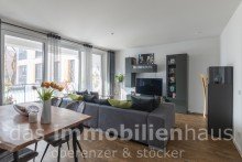Wohnzimmer - Wohnung in Braunschweig Nordstadt Neubau Einziehen und  Loswohnen  im Neubau von 2016: 
Modernes Wohnen auf 4 Zimmern im N�rdl. Ringgebiet