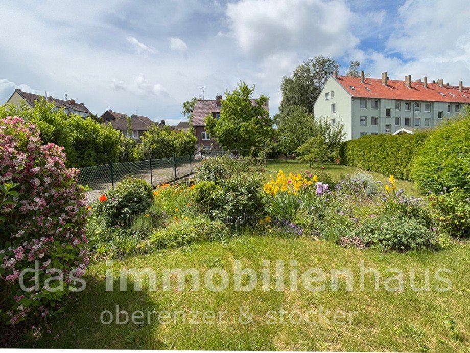 Gartenblick Reihenendhaus K�nigslutter am Elm