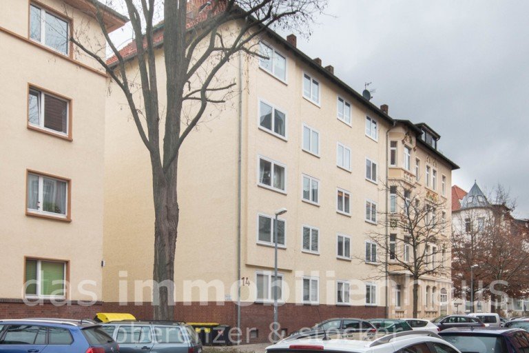 Stra�enansicht Wohnung Braunschweig �stliches Ringgebiet 740271 Braunschweig - �stliches Ringgebiet Etagenwohnung 4-Zimmer-Wohnung �ber den D�chern des �stlichen Ringgebiets