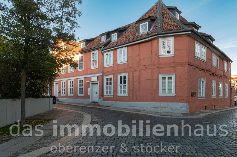 Au�enansicht, historisches Geb�ude - Eigentumswohnung in Braunschweig Innenstadt Erdgeschosswohnung Braunschweig