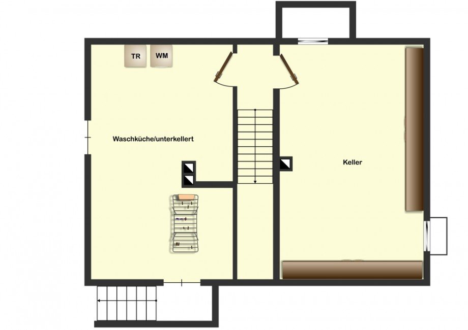 Grundriss KG Einfamilienhaus Helmstedt