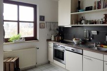 K�che 3-Zi-Wohnung mit Aufzug u. Balkon im westlichen Ringgebiet