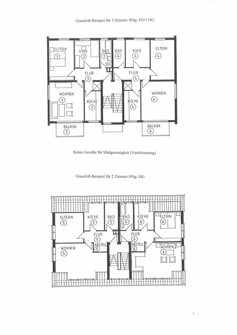 Grundriss Haus Wolfenb�ttel