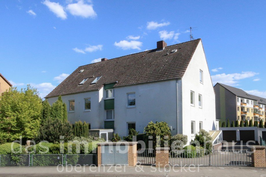 Stra�enseitenansicht Mehrfamilienhaus Braunschweig Weststadt Haus Braunschweig
