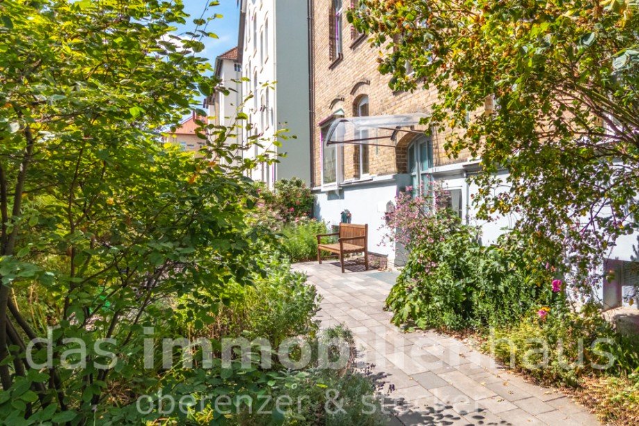 Hausgarten - Wohnung �stliches Ringgebiet Hochparterre Erdgeschosswohnung Braunschweig