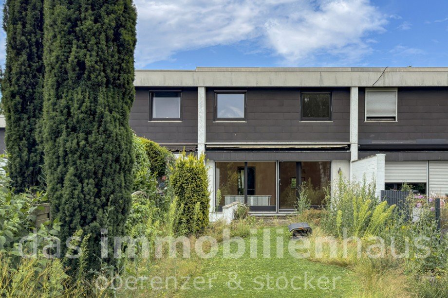 Gartenansicht Reihenmittelhaus Braunschweig / Lehndorf