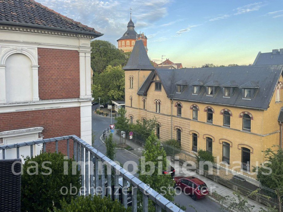 Terrassenausblick Mietwohnung Braunschweig �stliches Ringgebiet Etagenwohnung Braunschweig