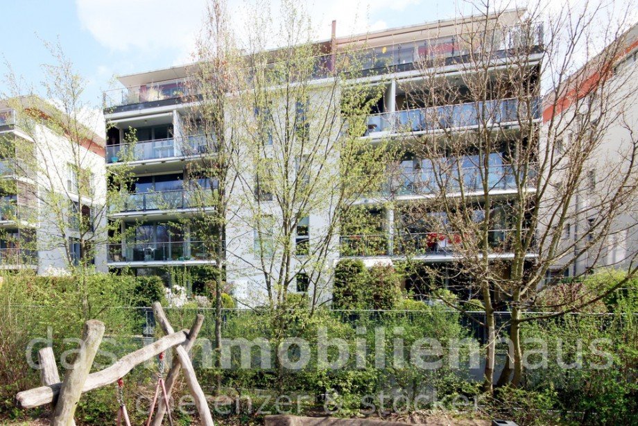 R�ckansicht Etagenwohnung Braunschweig