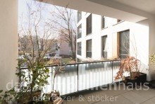 Loggia - Wohnung in Braunschweig Nordstadt Neubau Einziehen und  Loswohnen  im Neubau von 2016: 
Modernes Wohnen auf 4 Zimmern im N�rdl. Ringgebiet