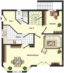 Grundriss_EG Gepflegtes Haus mit traumhaftem Garten