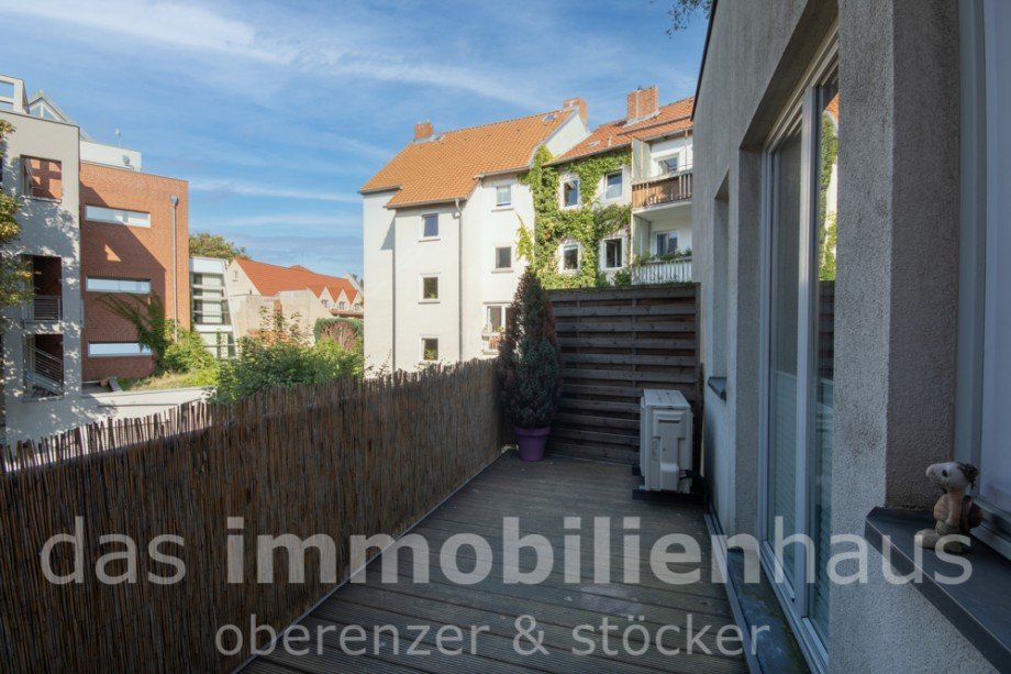 Balkon in Braunschweig Innenstadt Etagenwohnung Braunschweig