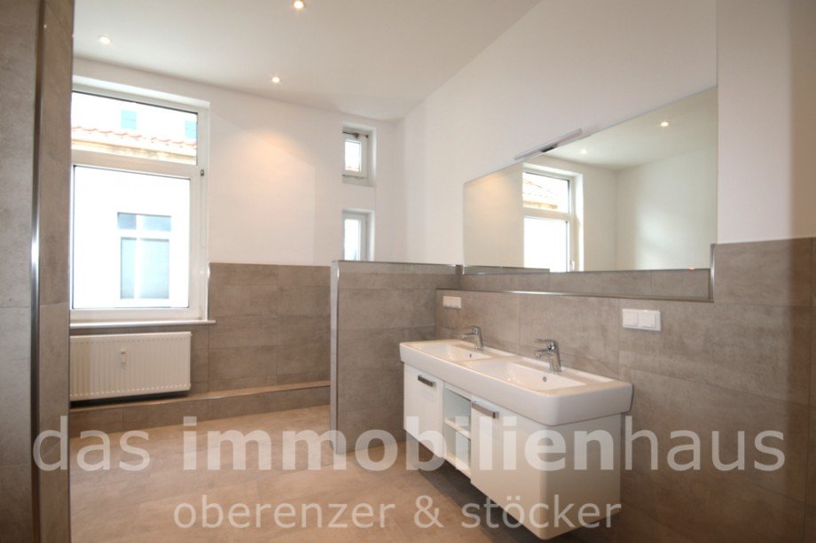 Bad Waschtischbereich Dachgeschosswohnung Braunschweig