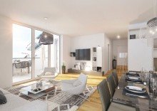 kueche_neubau_braunschweig_oestliches_ringgebiet_persp1 Neubau: Gro�e moderne Penthouse Wohnung mit 5 Zimmern und ca. 185 m� im �stlichen Ringgebiet
