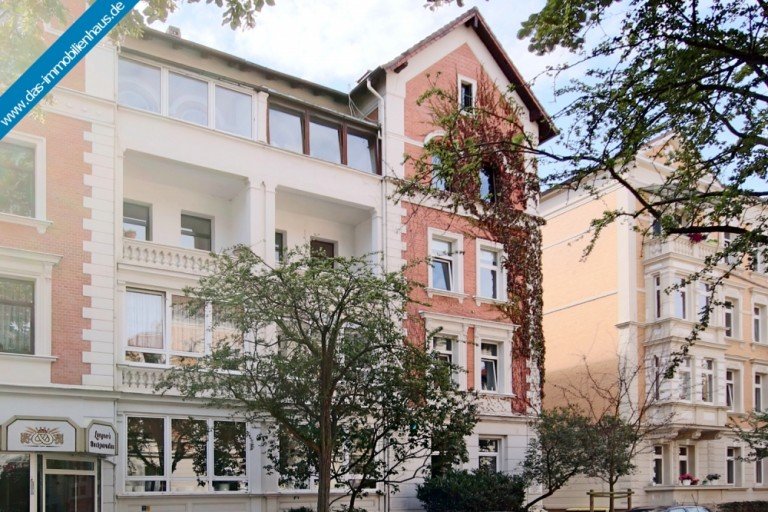 Vorderansicht Braunschweig Dachgeschosswohnung Gro�e Altbauwohnung im �stlichen Ringgebiet mit Garage