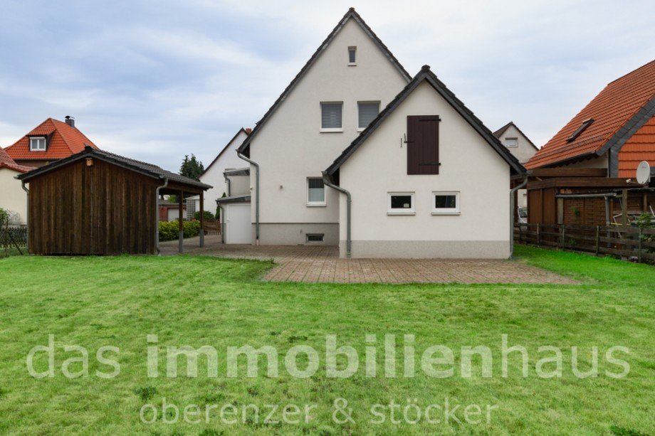 Gartenansicht Einfamilienhaus Wolfenb�ttel Haus Wolfenb�ttel / Halchter