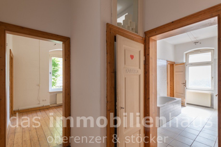 Blick vom Eingang - Wohnung �stliches Ringgebiet Hochparterre Erdgeschosswohnung Braunschweig