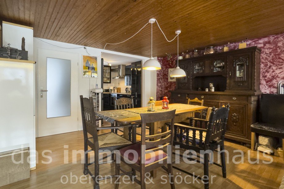 Esszimmer und Wohnzimmer - Reihenhaus Braunschweig Gartenstadt Reihenmittelhaus Braunschweig / Gartenstadt