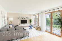 Visualisierung Wohnzimmer so k�nnte es aussehen Modernes Wohnen am Westpark
