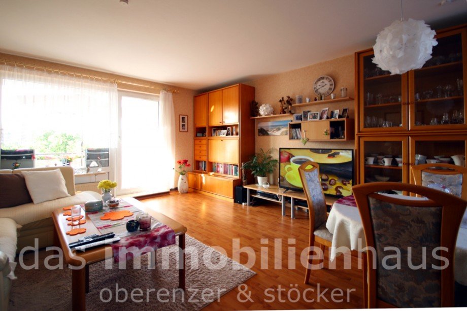 Wohnzimmer Balkonseite Etagenwohnung Braunschweig - Weststadt