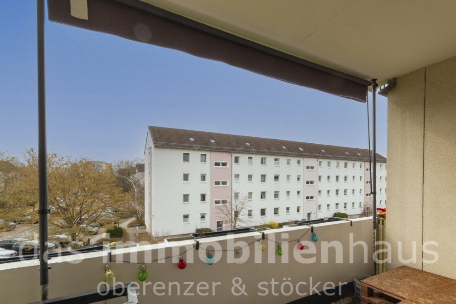 Balkonaussicht - Eigentumswohnung mit Balkon in Braunschweig Heidberg Etagenwohnung Braunschweig