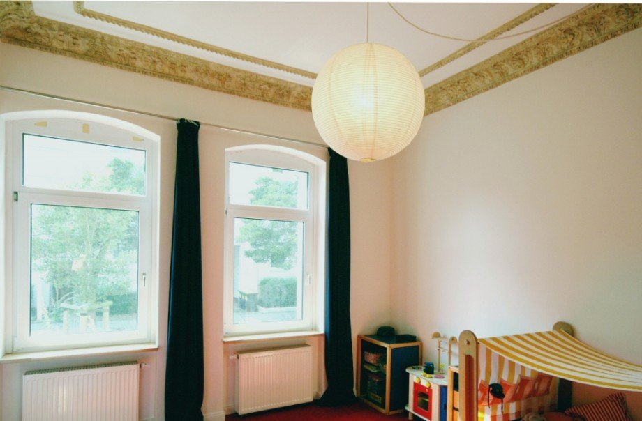 Stuckzimmer Erdgeschosswohnung Braunschweig