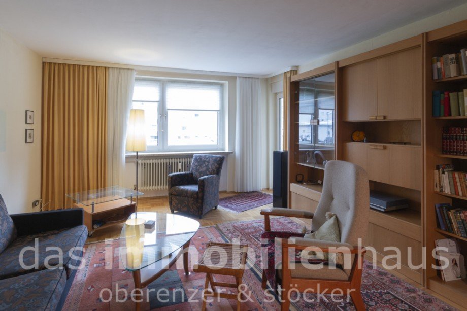 Wohnzimmer 5-Zimmer-Wohnung Braunschweig Nordstadt Erdgeschosswohnung Braunschweig