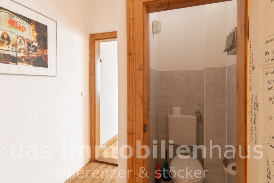 Toilette - Wohnung �stliches Ringgebiet Hochparterre Erdgeschosswohnung Braunschweig