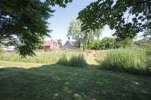 Blick vom Haus zum nord�stlichen Garten Gutsherrenhaus der besonderen Art...