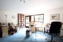 Arbeitszimmer_im_Untergeschoss_Einfamilienhaus_Wolfenb�ttel_mit_tollem_Garten Familienidylle in der Stadt - Einfamilienhaus mit Gartenoase