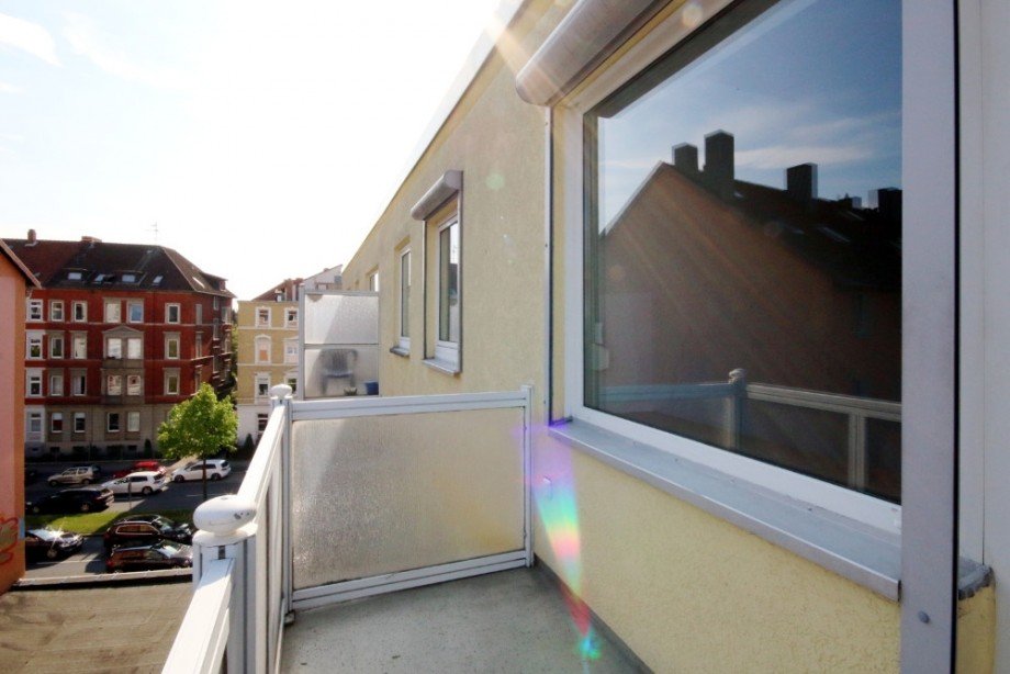 Balkon Dachgeschosswohnung Braunschweig
