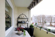 Balkon Sehr gepflegte 3 Zimmer Wohnung mit Balkon im Heidberg