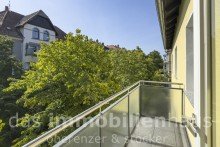 2. Balkon Ausblick - Wohnung �stliches Ringgebiet Braunschweig 4-Zimmer Wohnung im �stlichen Ringgebiet mit zwei Balkonen u. Stellplatzoption