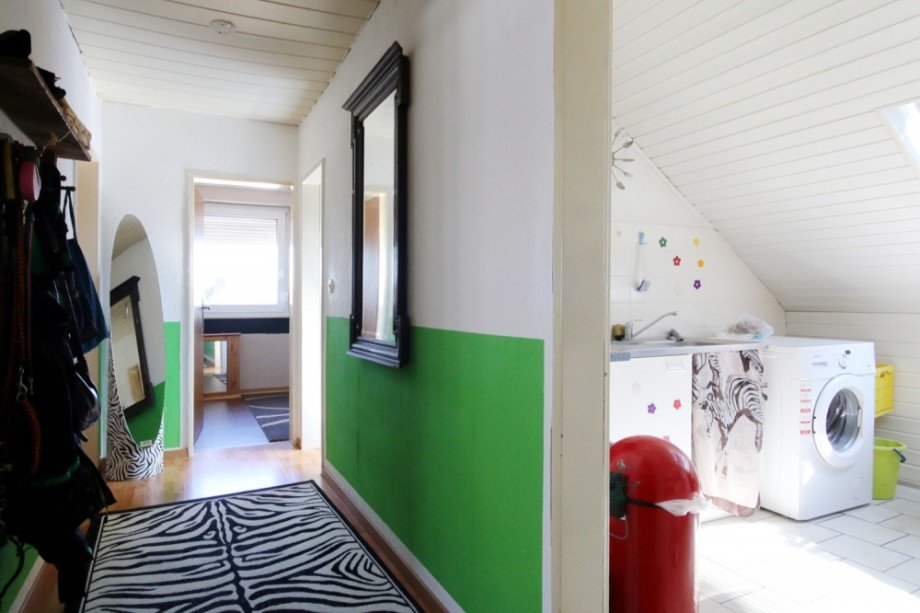 Flur und Kueche Dachgeschosswohnung Braunschweig