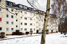 Au�enansicht Sehr gepflegte 3 Zimmer Wohnung mit Balkon im Heidberg