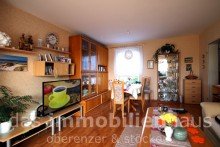 Wohnzimmer zur Innenhofseite Gut vermietete Kapitalanlage mit Balkon am Rheinring